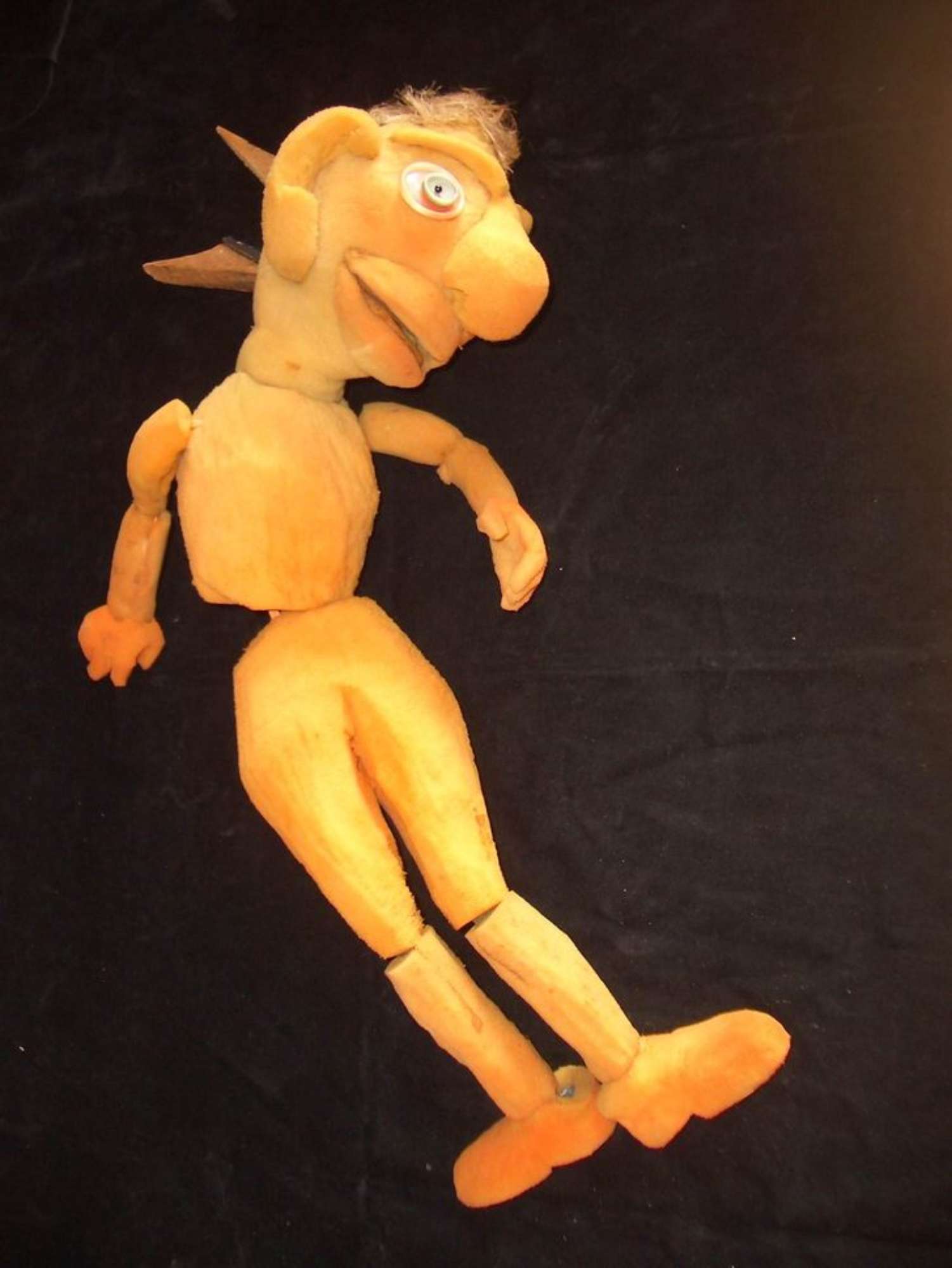 Burattino del nucleo Noci di Cocco prima del restauro_sperimentali